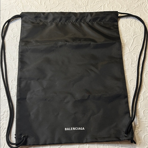 Balenciaga Black Drawstring Backpack - Picture 2 of 9